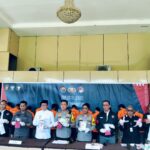 Polres Banyuasin Ringkus 31 Tersangka Pengedar Narkotika, BB 1kg Sabu dan 2000 pil ekstasi Berhasil Diamankan